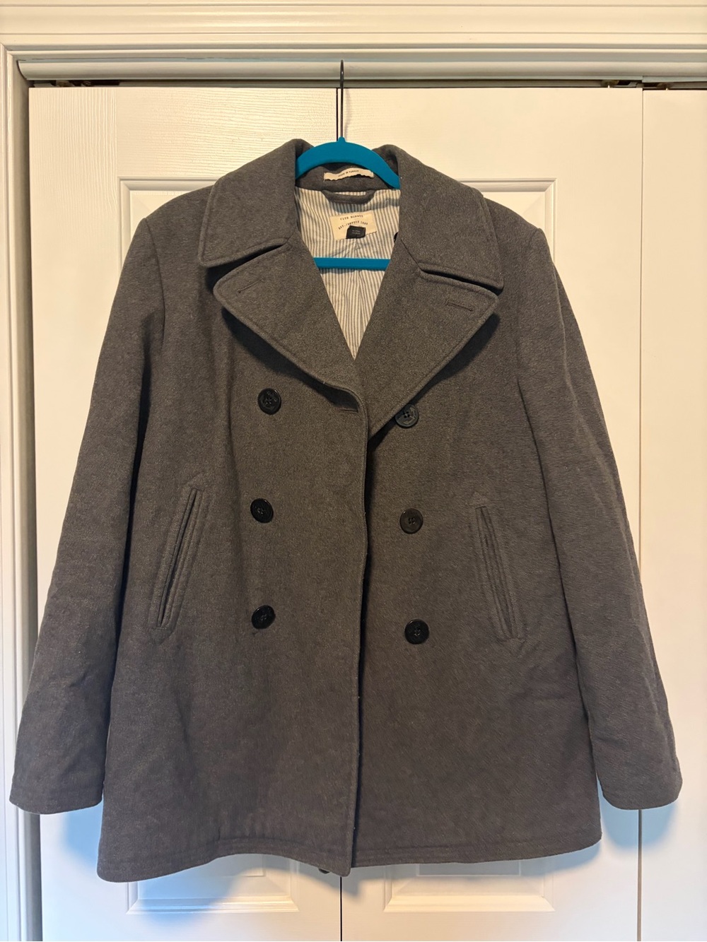 Wool Blend Club Monaco Peacoat